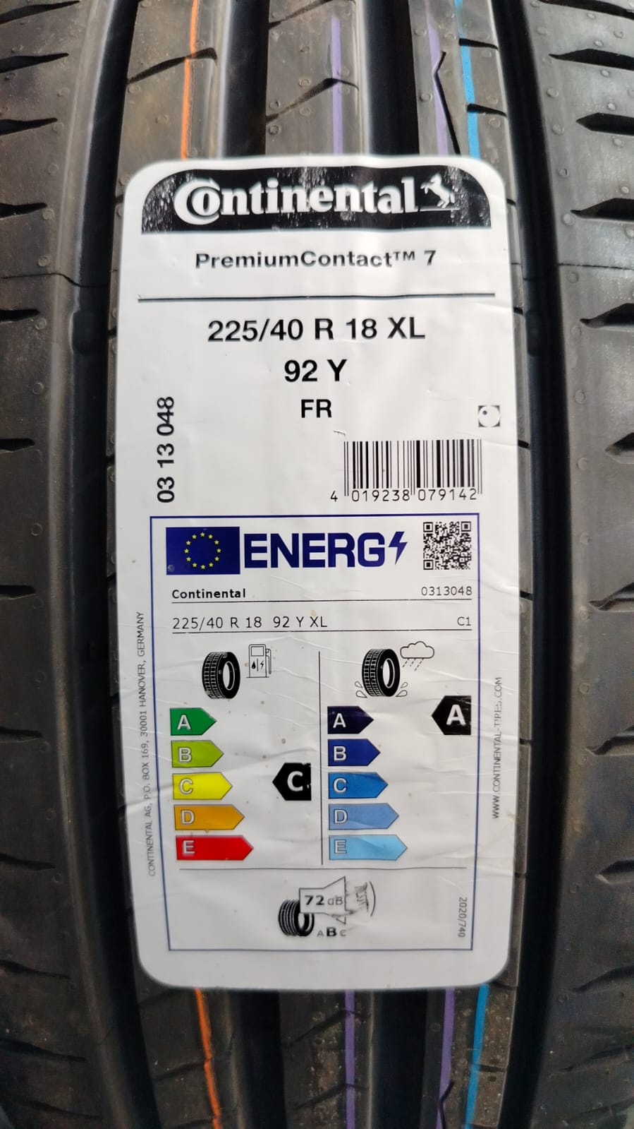 225/40 R18 92Y XL CPC7 CONTİNENTAL