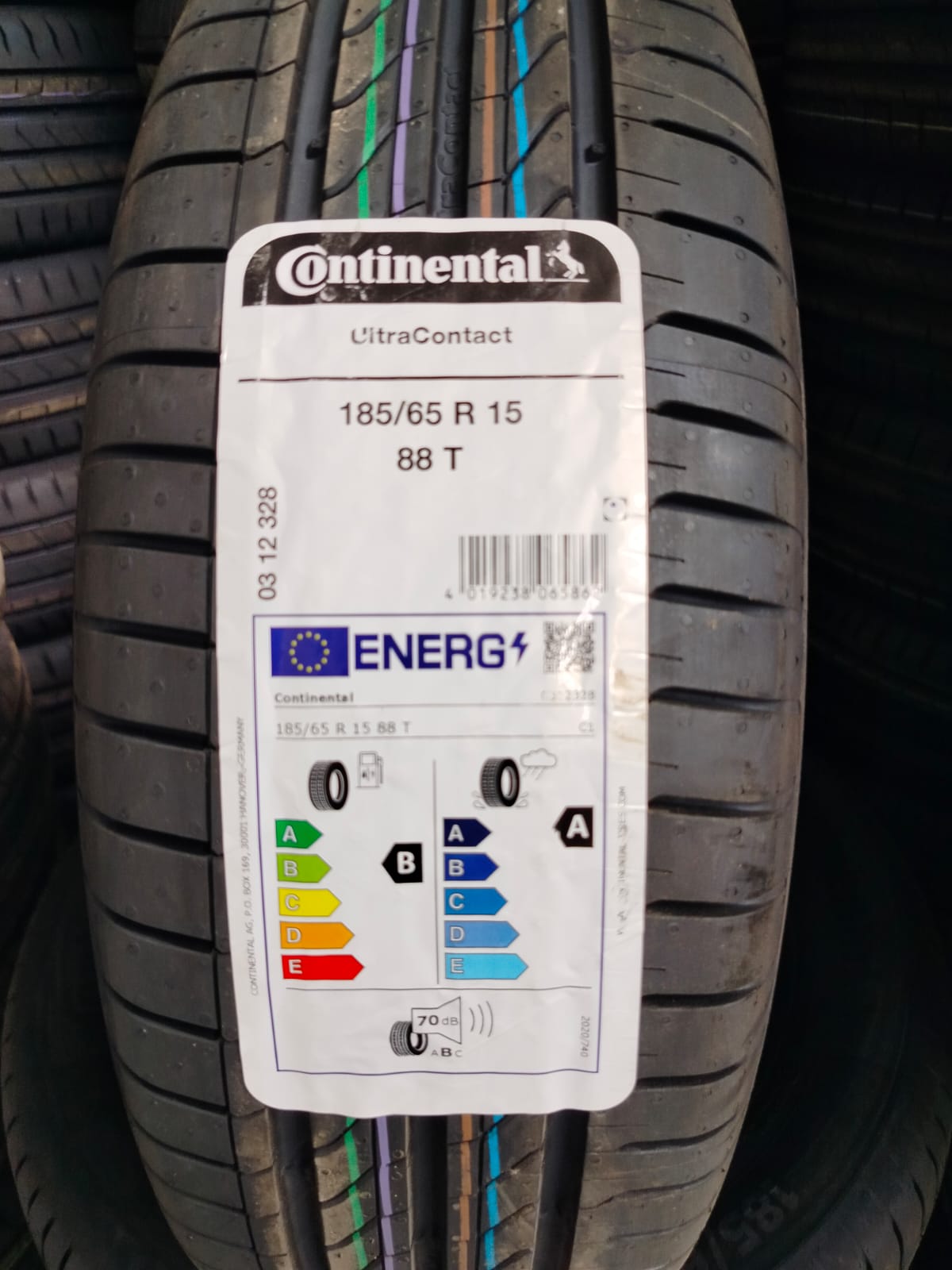185/65 R15 88T ULTRACONTACT CONTİNENTAL