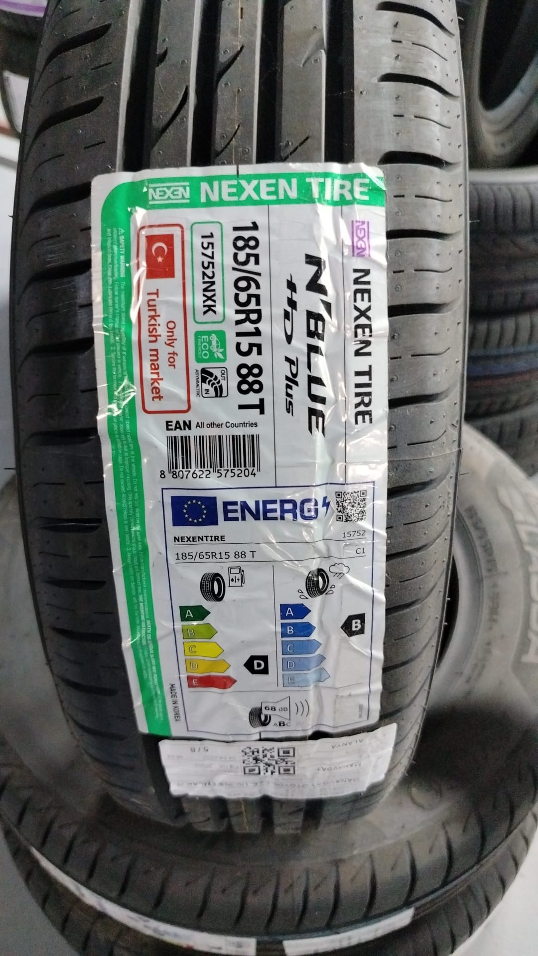 185/65 R15 88T N BLUE HD PLUS NEXEN