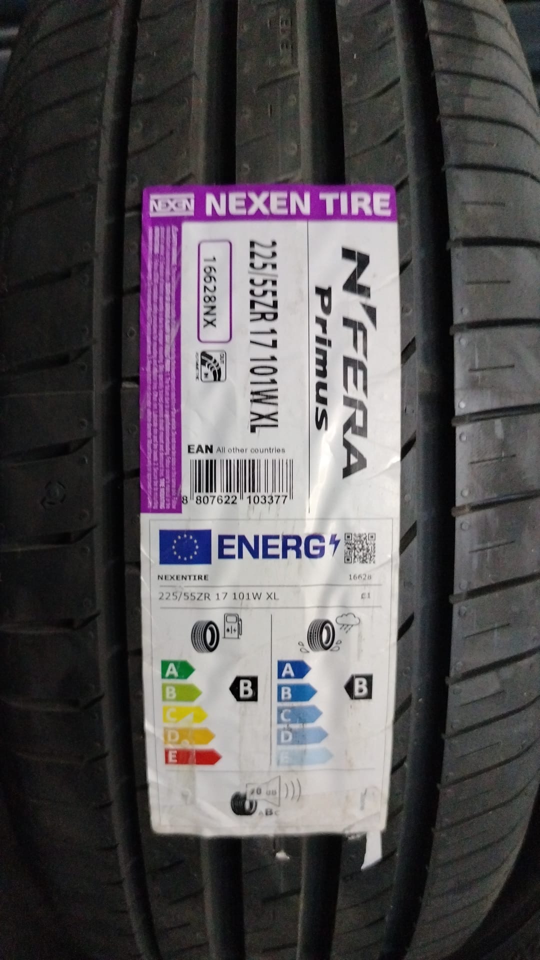 225/55 R17 101W XL N FERA PRİMUS NEXEN